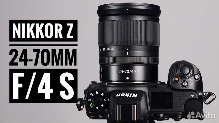 Nikon Z 6 + 24-70mm f4 + FTZ Adapter Kit, рст
