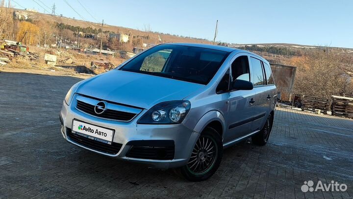 Opel Zafira 1.6 МТ, 2006, 255 000 км
