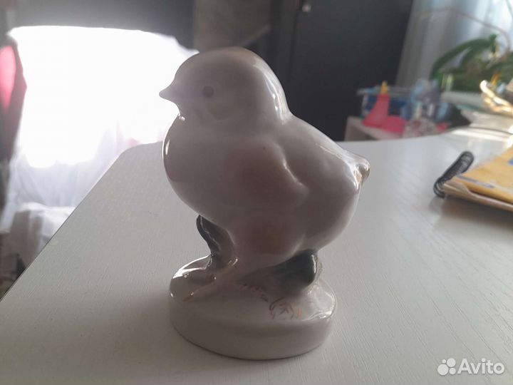 Статуэтка цыплёнок.фарфор.ссср