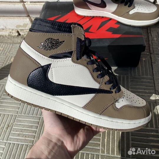 Kросcoвки Nikе Air Jordan 1 Travis Scott