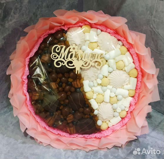 Сладкие букеты из маршмеллоу