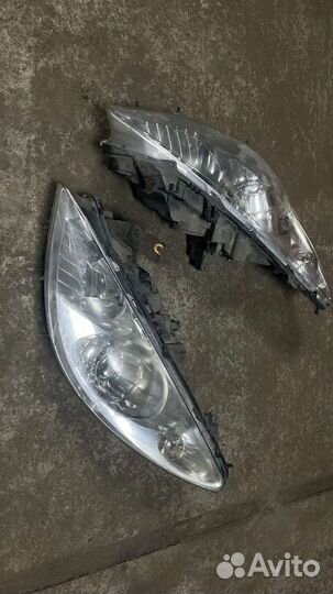 Передние фары Peugeot 307 рест