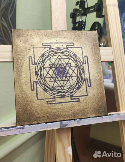 Шри янтра, энергокртна, квантовый артефакт