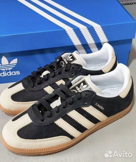 Adidas samba og black wonder white