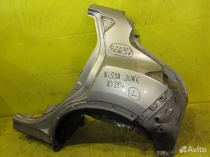 Крыло заднее левое Nissan Juke 10-20г 86637