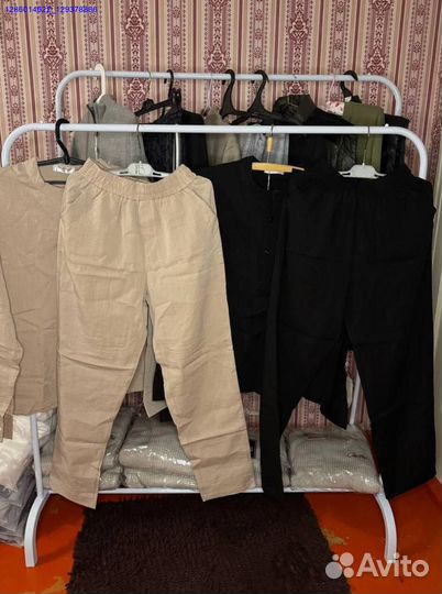 Льняной костюм (Арт.86615)