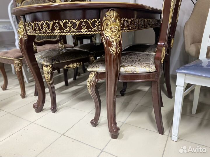 Стол обеденный венге