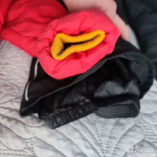 Костюм 110 пуховик + штаны + краги