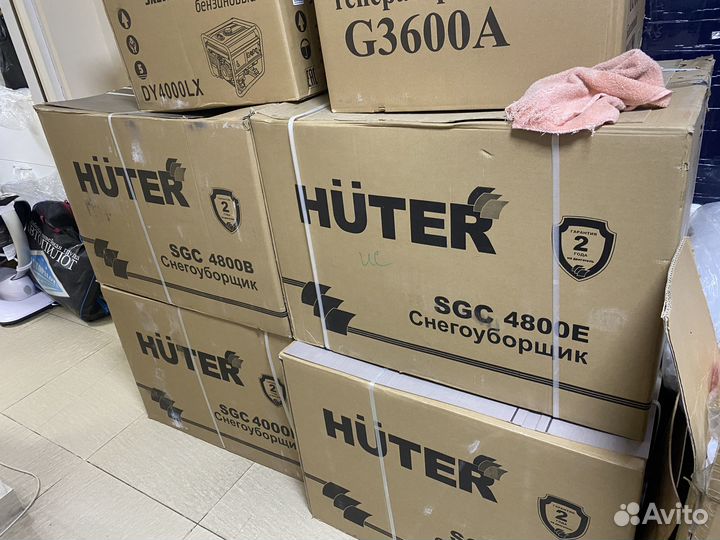 Снегоуборщик бензиновый huter SGC 4000 в Хабаровск