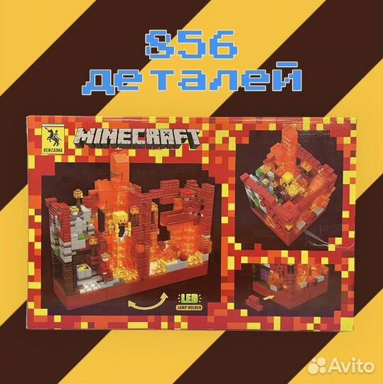 Конструктор Minecraft Нападение на крепость