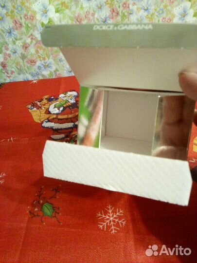 Коробка от духов Dolce Gabbana