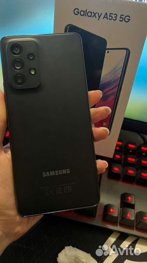 Мобильные телефоны бу samsung А53 256 gb