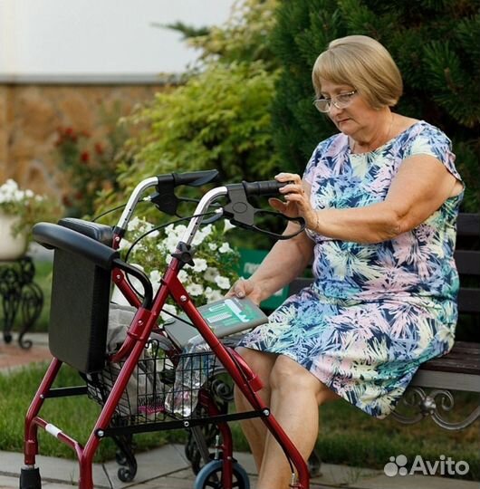 Ходунки-роллаторы. Взрослые. Новые. Ortonica