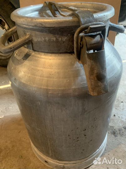 Фляга алюминиевая бу 40л