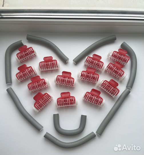 Бигуди с зажимом СССР мягкие бигуди бумеранги