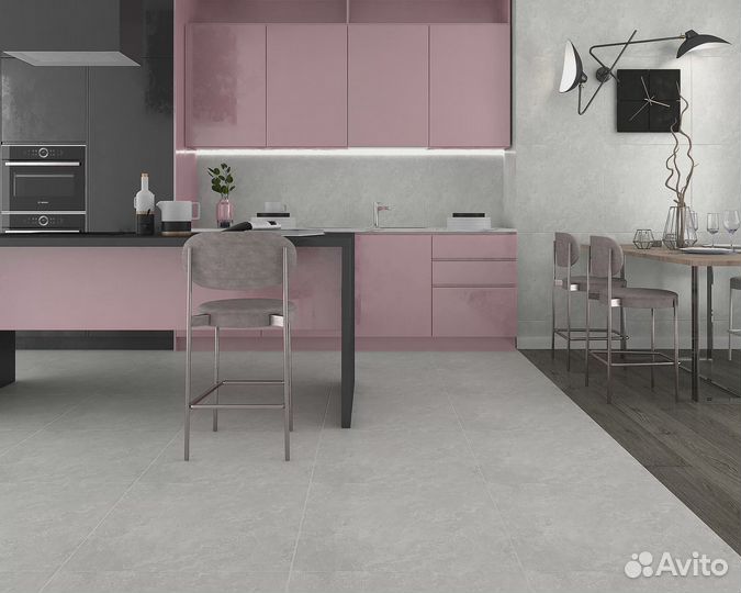 Керамогранит SG645620R Zircon серый обрезной 60х60