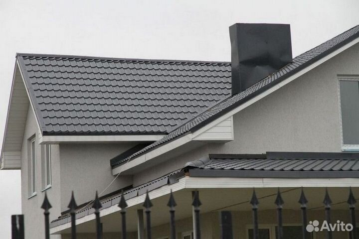 Металлочерепица на кровлю (профнастил)