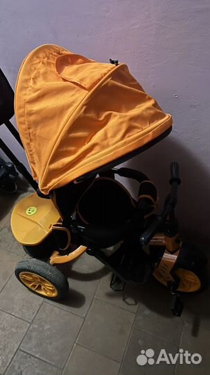 Детский трехколесный велосипед lamborghini