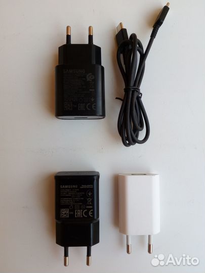 Сетевая зарядка Samsung Type-C, Samsung, Aplle