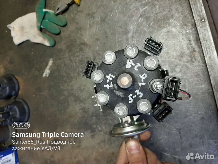 Подводное зажигание на v8 газ 53, 66, паз, ЗИЛ