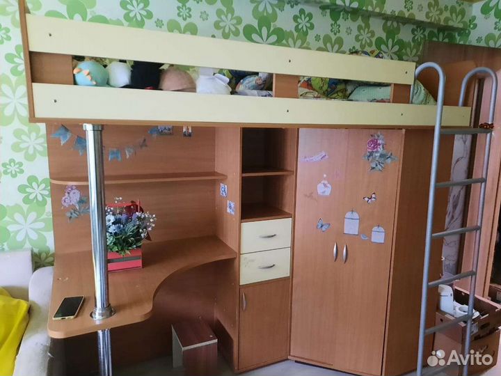 Детская кровать чердак бу