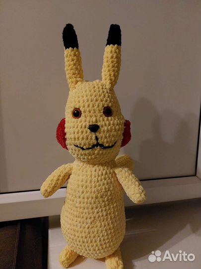 Вязаный Пикачу