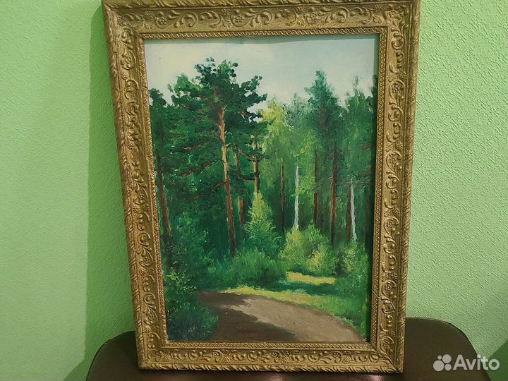 Картина маслом пейзаж