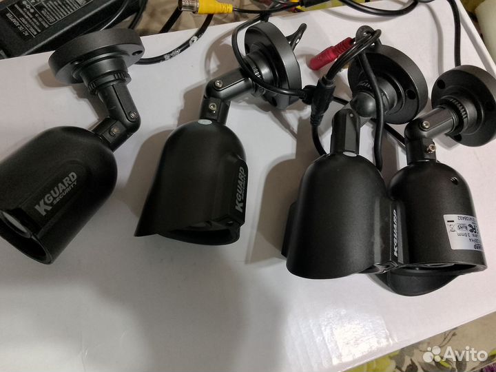 Комплект видеонаблюдения (4 канала), 4 камеры