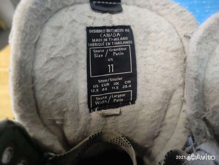 Коньки хоккейные вратарские