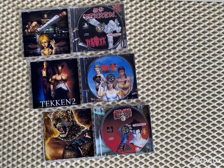 Tekken для ps1 пс1 коллекция