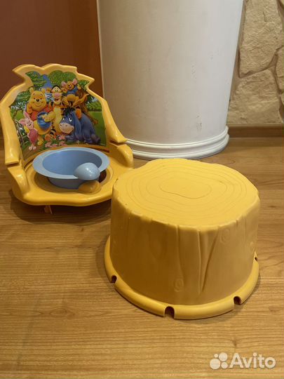 Горшок 3в1ободок для унитаза, подставка