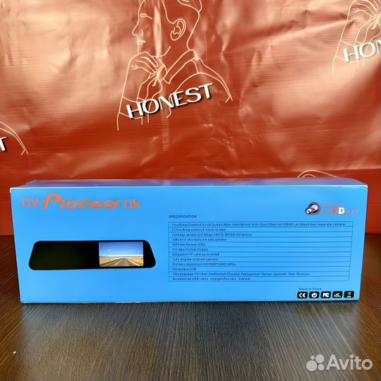 Зеркало-видео регистратор с камерой заднего вида