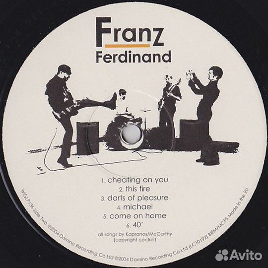Виниловая пластинка Franz Ferdinand - Franz Ferdin