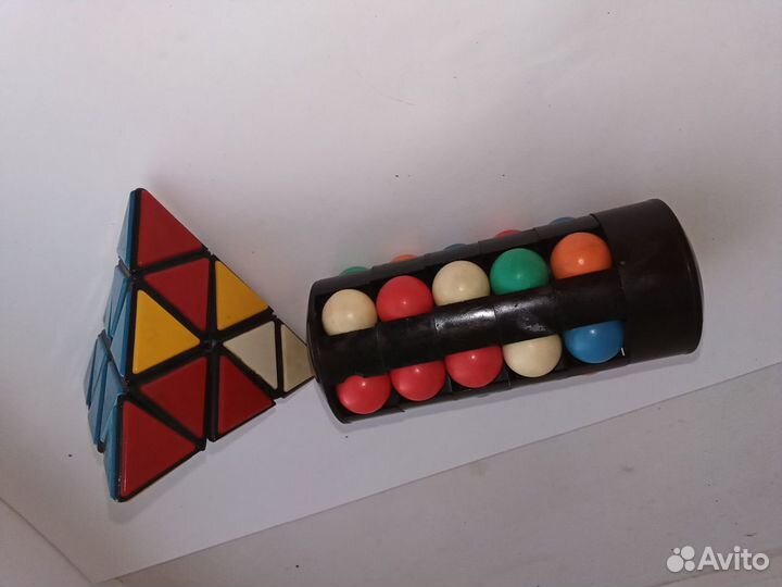 Головоломка башня СССР, треугольник кубика рубика