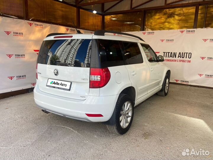 Skoda Yeti 1.8 AMT, 2017, 164 965 км