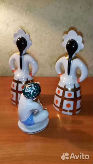 Фарфоровые статуэтки СССР лфз дулево