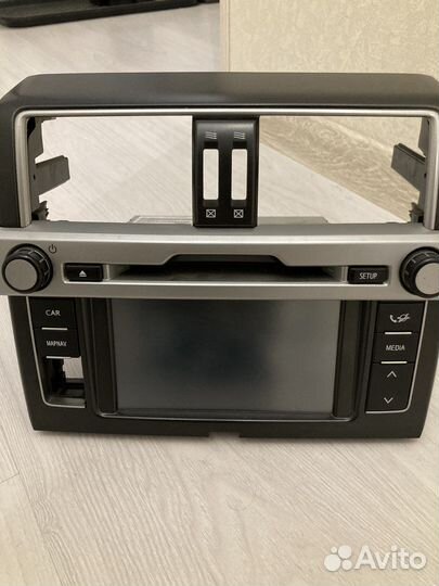 Штатное головное устройство toyota prado 150