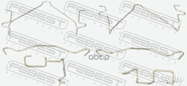 Комплект монтажный дискового тормоза mitsubishi