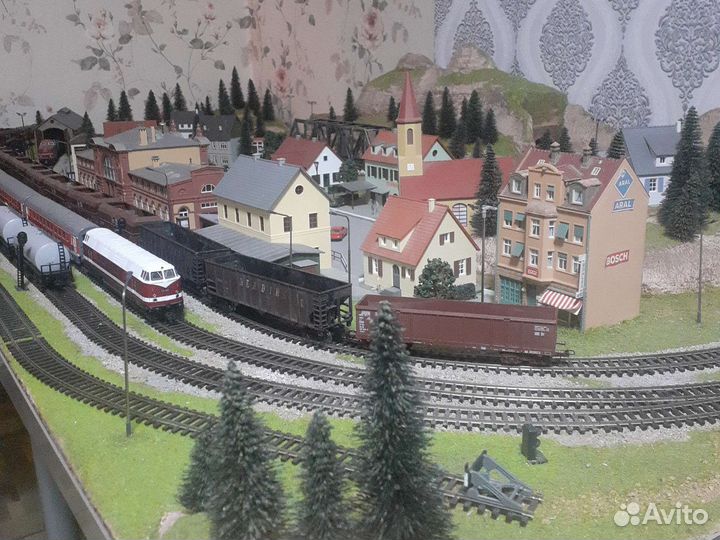 Макет цифровой железной дороги 1.87 H0