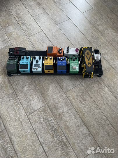 Педалборд pedalboard boss dunlop polytune
