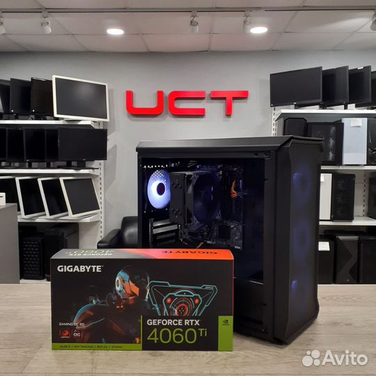 Игровой пк Buy / i3-13100F / RTX 4060 Ti