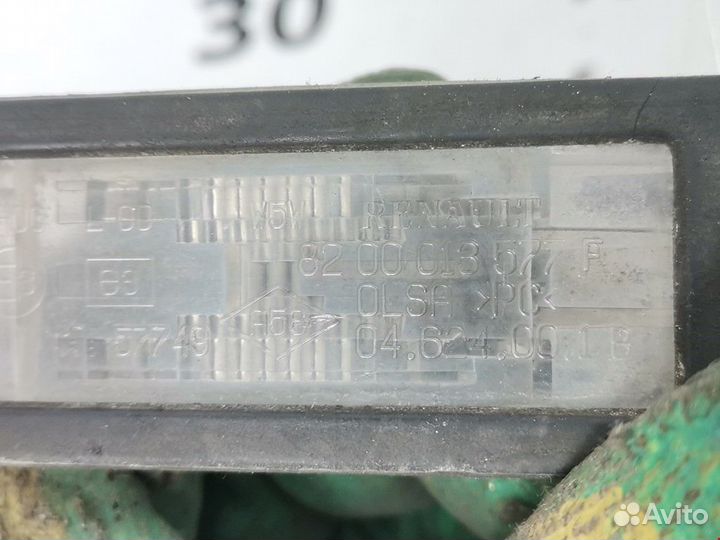 Подсветка номера Renault Scenic 2 2006 8200013577