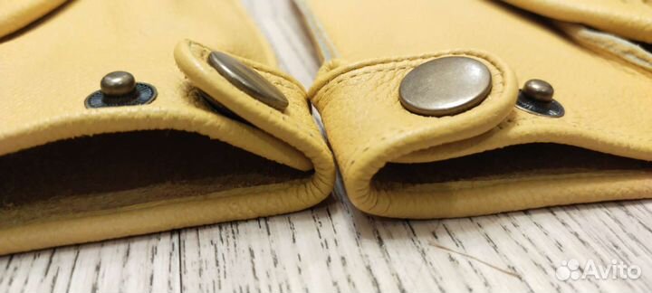 Мотоперчатки кожаные