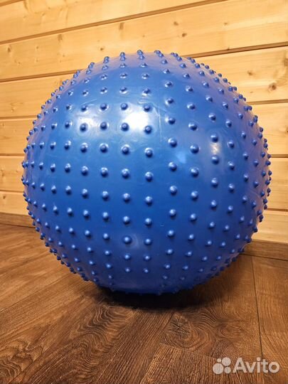 Фитбол массажный гимнастический для фитнеса 55см