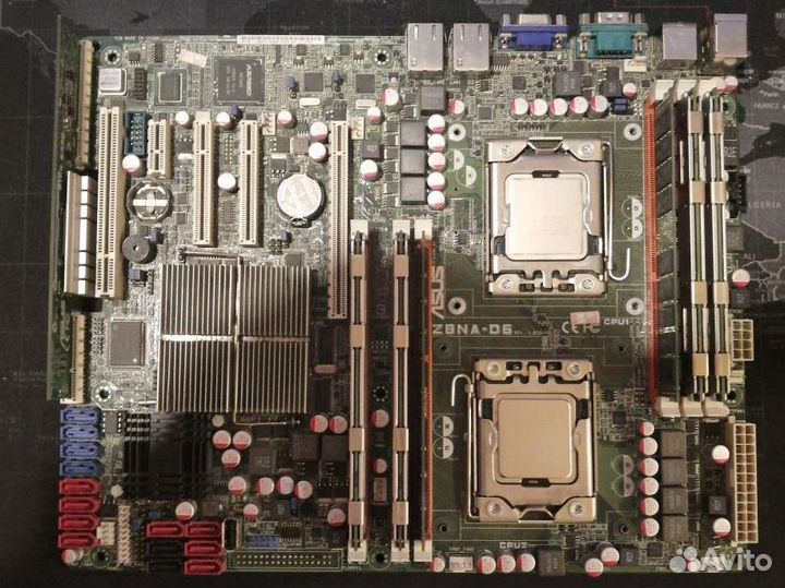 Мат плата asus Z8NA-D6 + Xeon E5620 + 48G DDR3