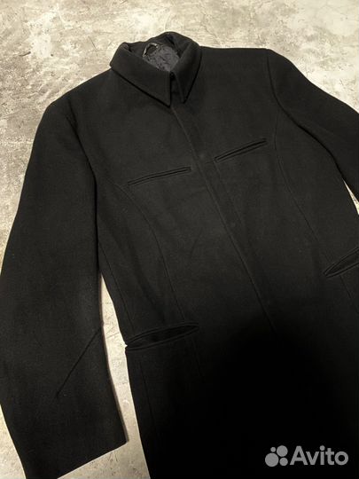 Thierry mugler шерстяное пальто оригинал италия