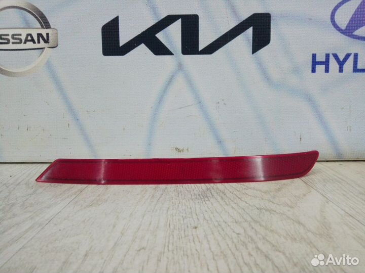 Катафот Отражатель заднего бампера Kia RIO X-line