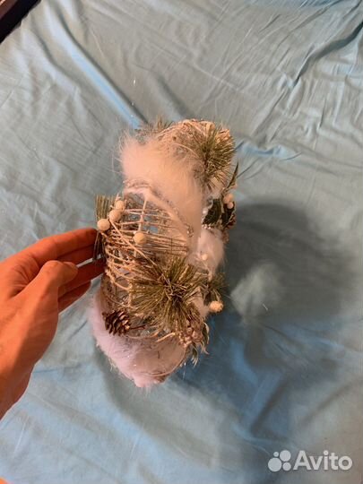 Новогодний венок 30 см