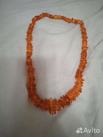 Бусы янтарь СССР