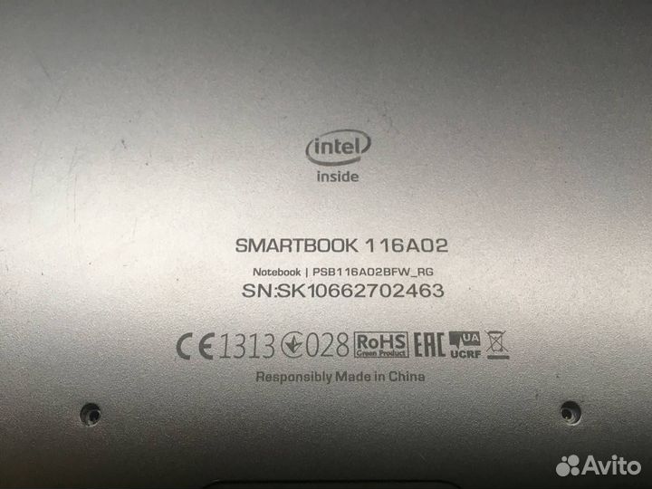 Ноутбук Prestigio PSB116A02BFW RG